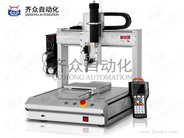 300ml支裝膠專用膠閥式三軸全自動點膠機