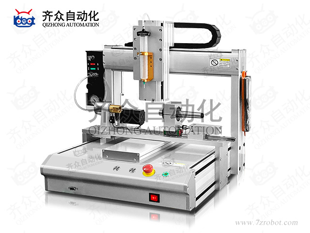 針筒型臥式三軸全自動(dòng)點(diǎn)膠機(jī)