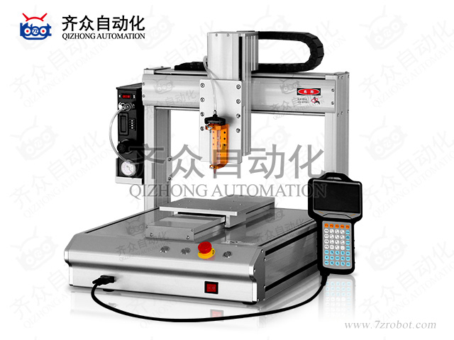 自動對針型高精密針筒式三軸全自動點膠機(jī)