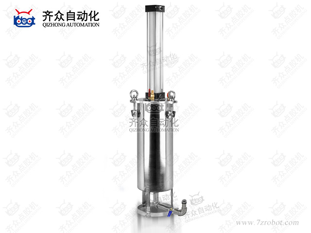 4升全不銹鋼活塞式儲料桶