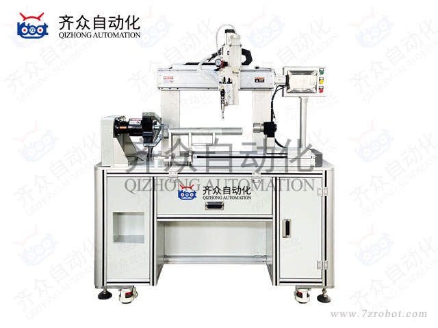 大螺栓專用落地型五軸螺紋涂膠機