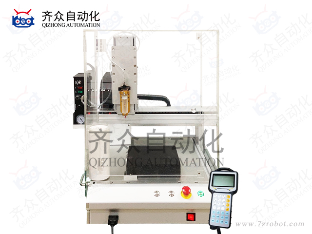 懸臂型針筒式三軸全自動點膠機